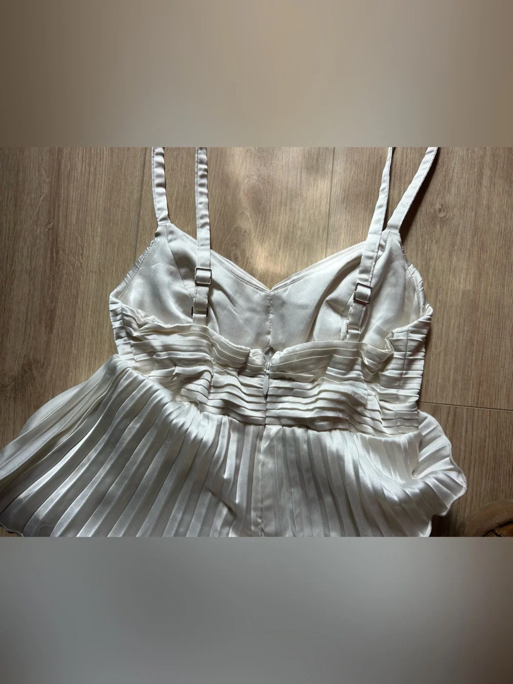 NWOT Abercrombie & Fitch Giselle Pleated Tiered Maxi Dress